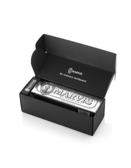 Marvis Whitening Set - Набор зубная паста 85 мл и держатель