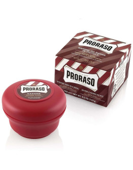 Proraso Nourish Sandalwood Shaving Soap Jar - Мыло для бритья Сандал 150 мл
